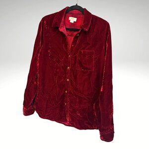 Maeve Anthropologie Button Down Perfect for Holiday Parties!